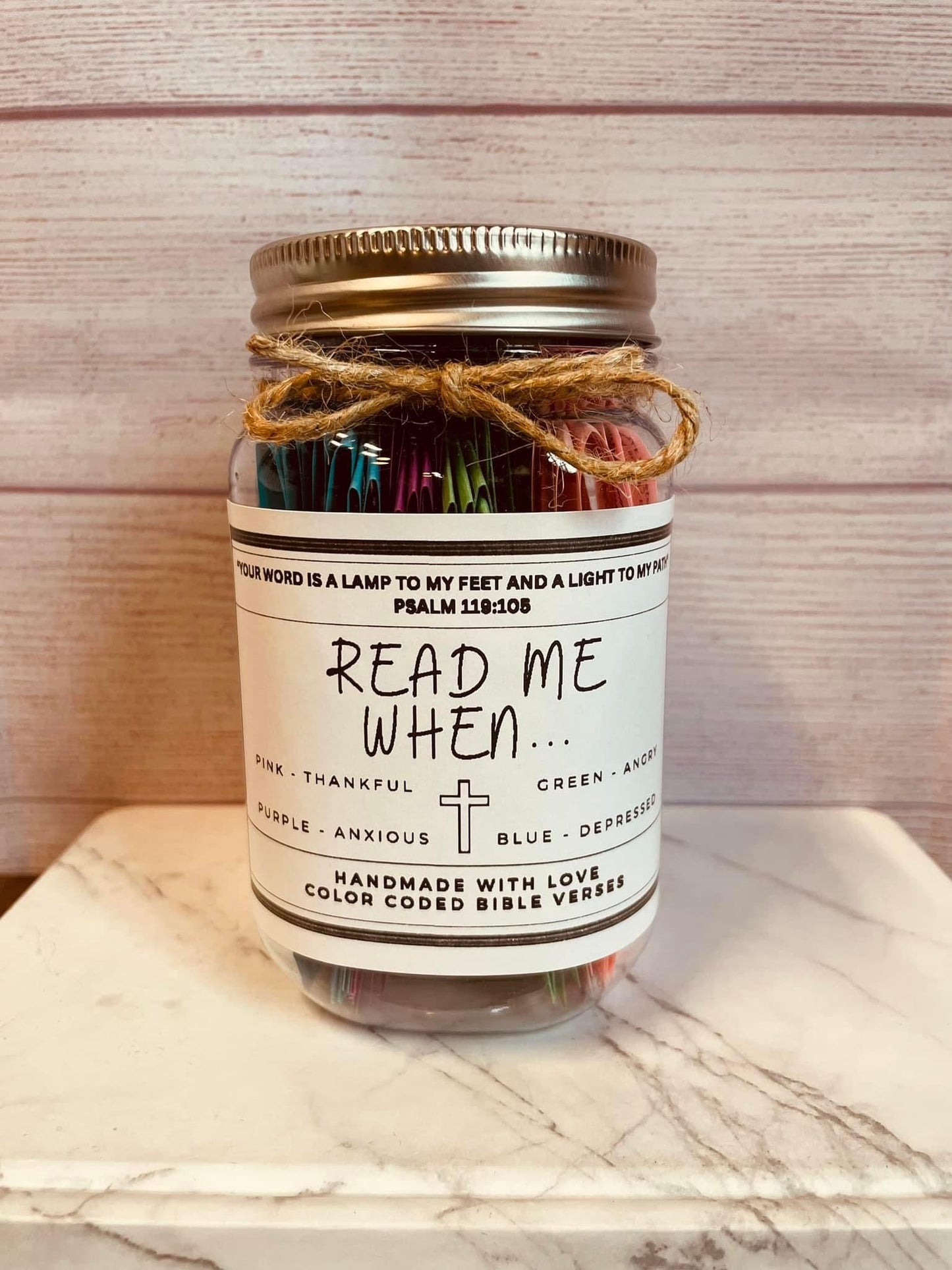 Read Me When Scripture Jar