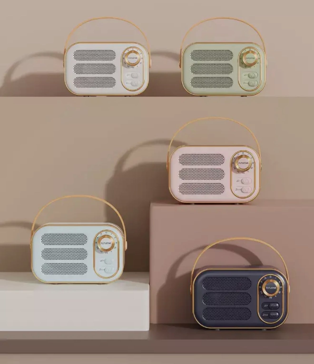 Retro speakers