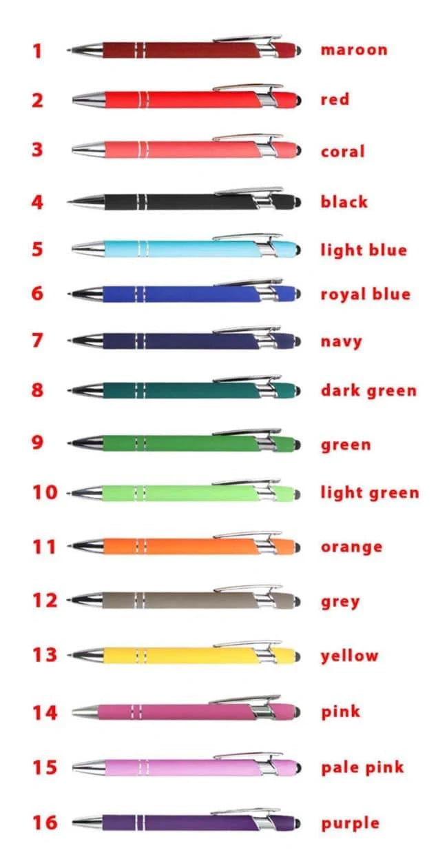 Laser Engraved Pens