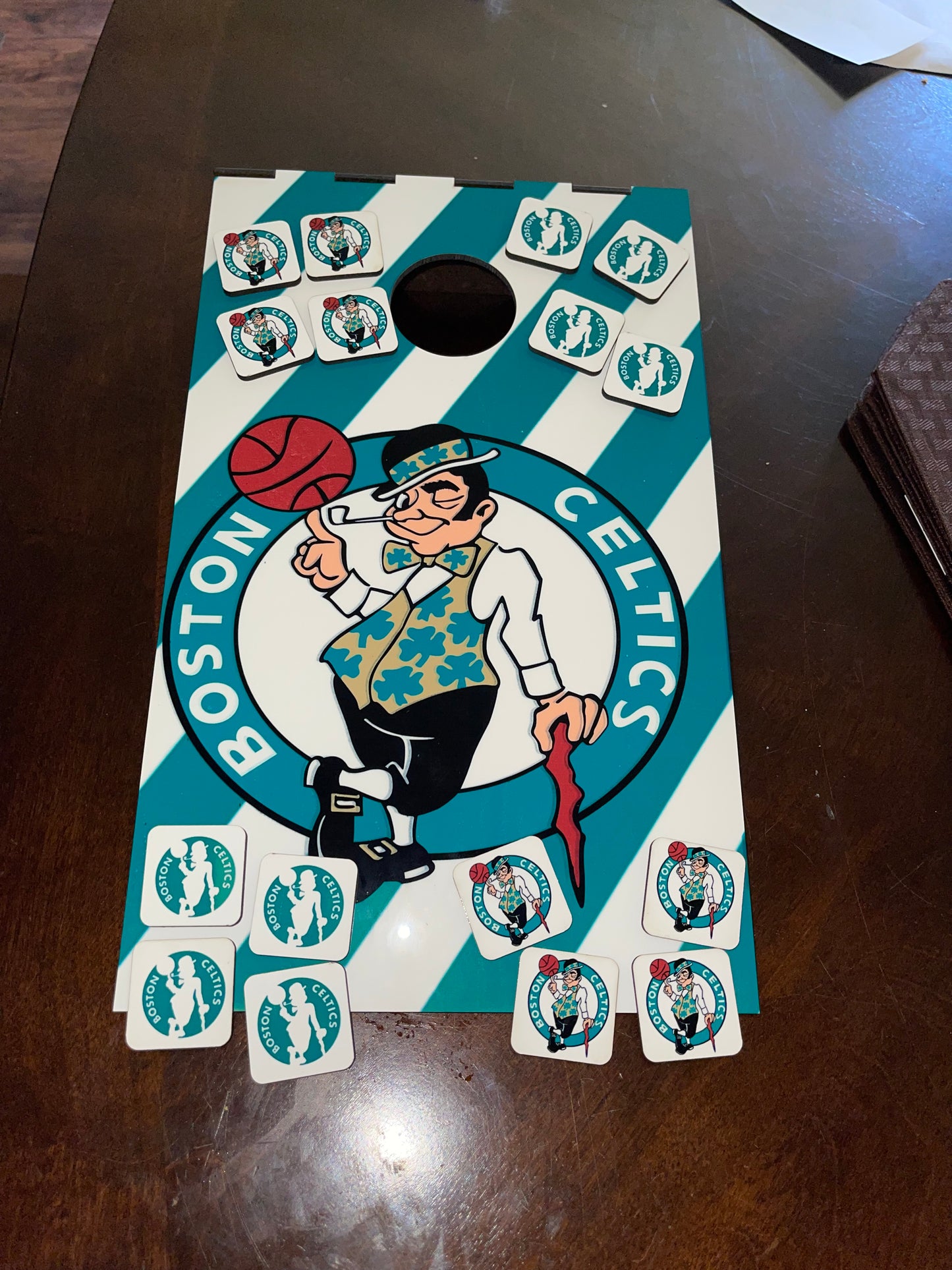 Tabletop cornhole