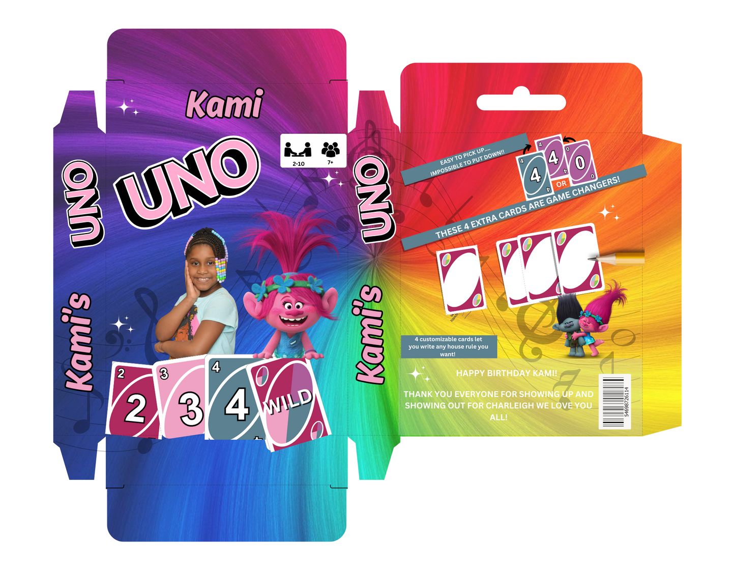 CUSTOM UNO CARD